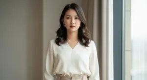 K-popファッションで叶えるミニマリスト／デミュアスタイルのシンプル＆上品ルック_1