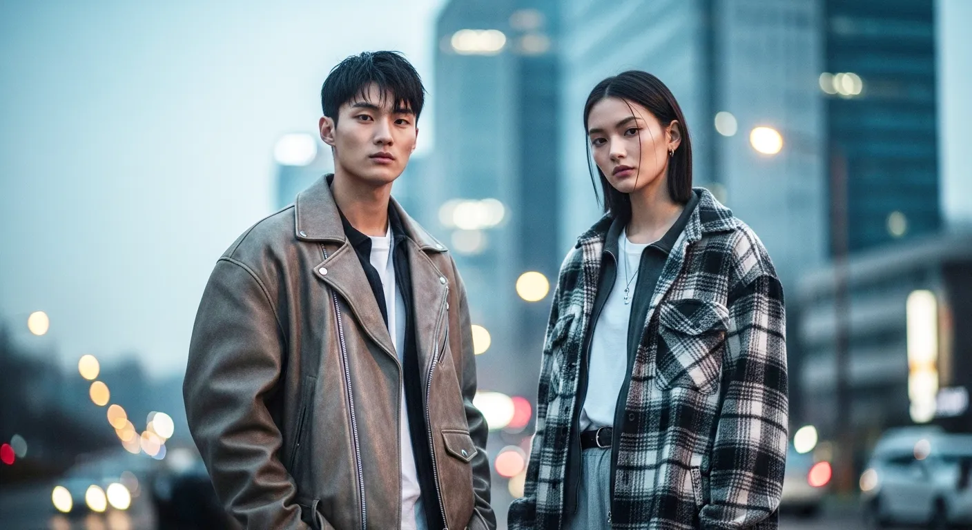 K-popファッションで決める！オーバーサイズ×レイヤリングで最旬アウターコーデ_1